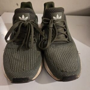 Adidas Men's Olive Green Sneakers